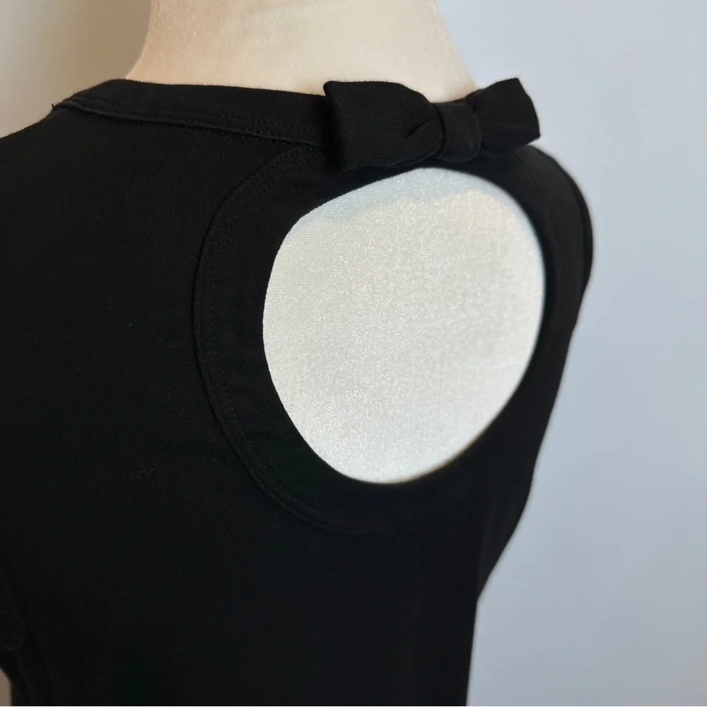 Kate Spade Black Tank Top with Back Bow M‎